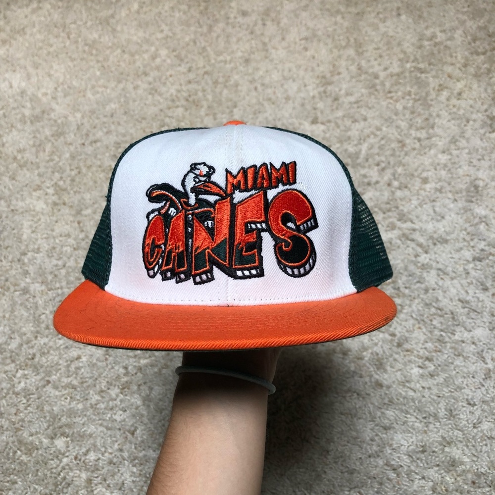 MIAMI CANES flat bill SnapBack